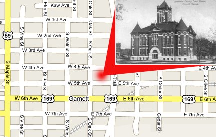 Anderson County Courthouse 100 E 4th Ave Garnett Ks 66032
